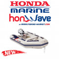 HONDA HonWave T24 IE3 - Надуваема моторна лодка с надуваемо твърдо дъно и надуваем кил 240 cm